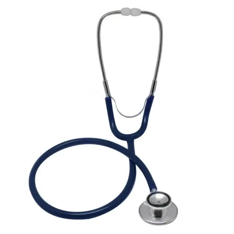Профессиональный портативный двойной головной EMT клиническое устройство стетоскоп для доктора медицинское устройство для ослушивания оборудование инструмент - Цвет: Dark blue