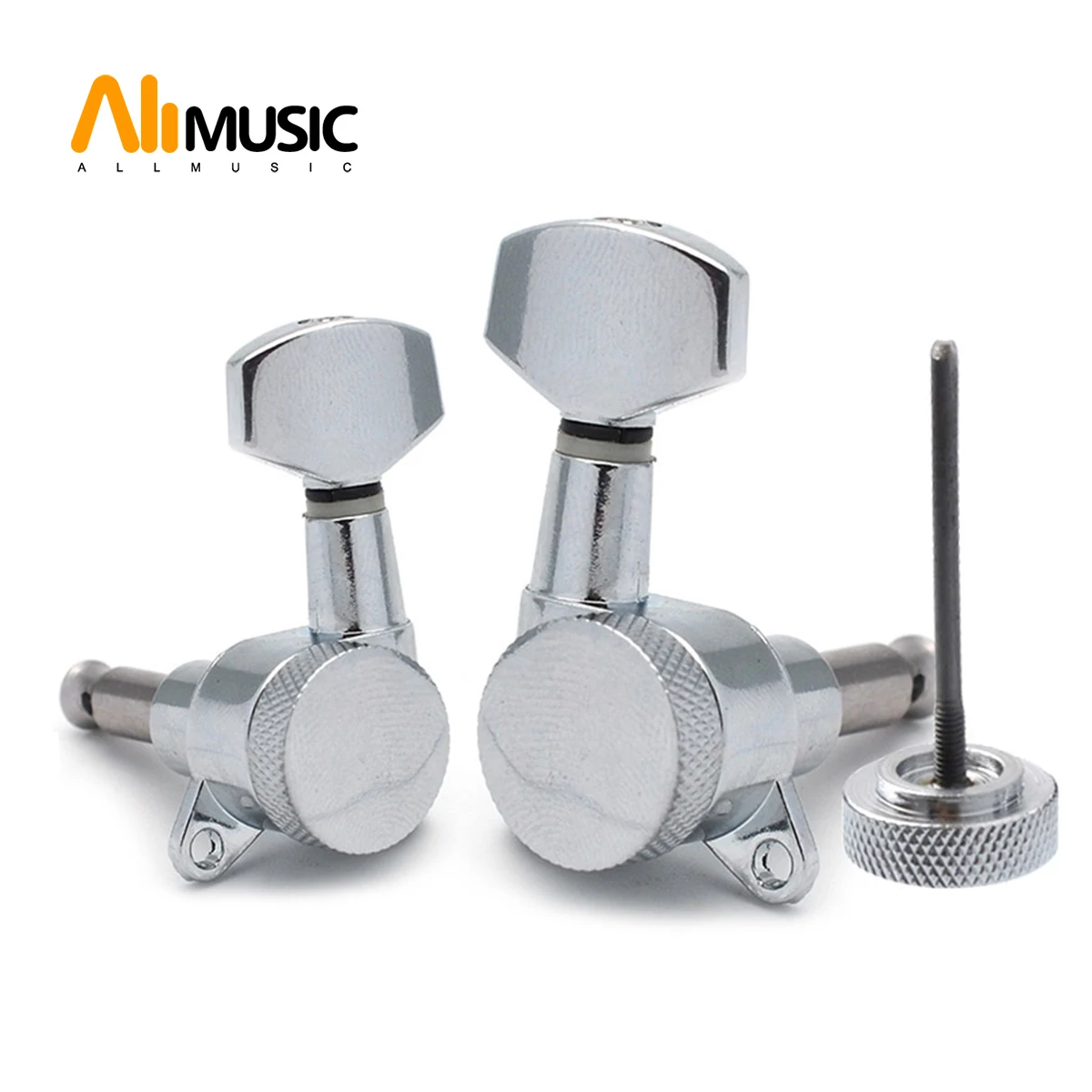 6 pcs Locked String Left and Right Hand Guitar Tuning Pegs Guitar