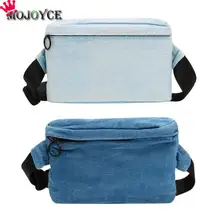 Модный джинсовый поясной ремень через плечо сумка для женщин девочек Благородный Простой путешествия повседневные нагрудные сумки на плечо