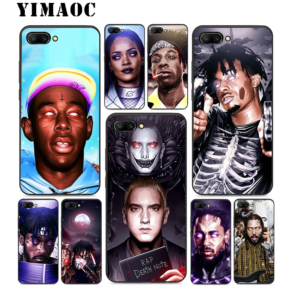 YIMAOC Rihanna Eminem Xan Carti силиконовый чехол для huawei Honor mate 10 P20 P10 P9 P8 P Smart Y6 6A 7A 7X 7C Lite Pro 2017 2018