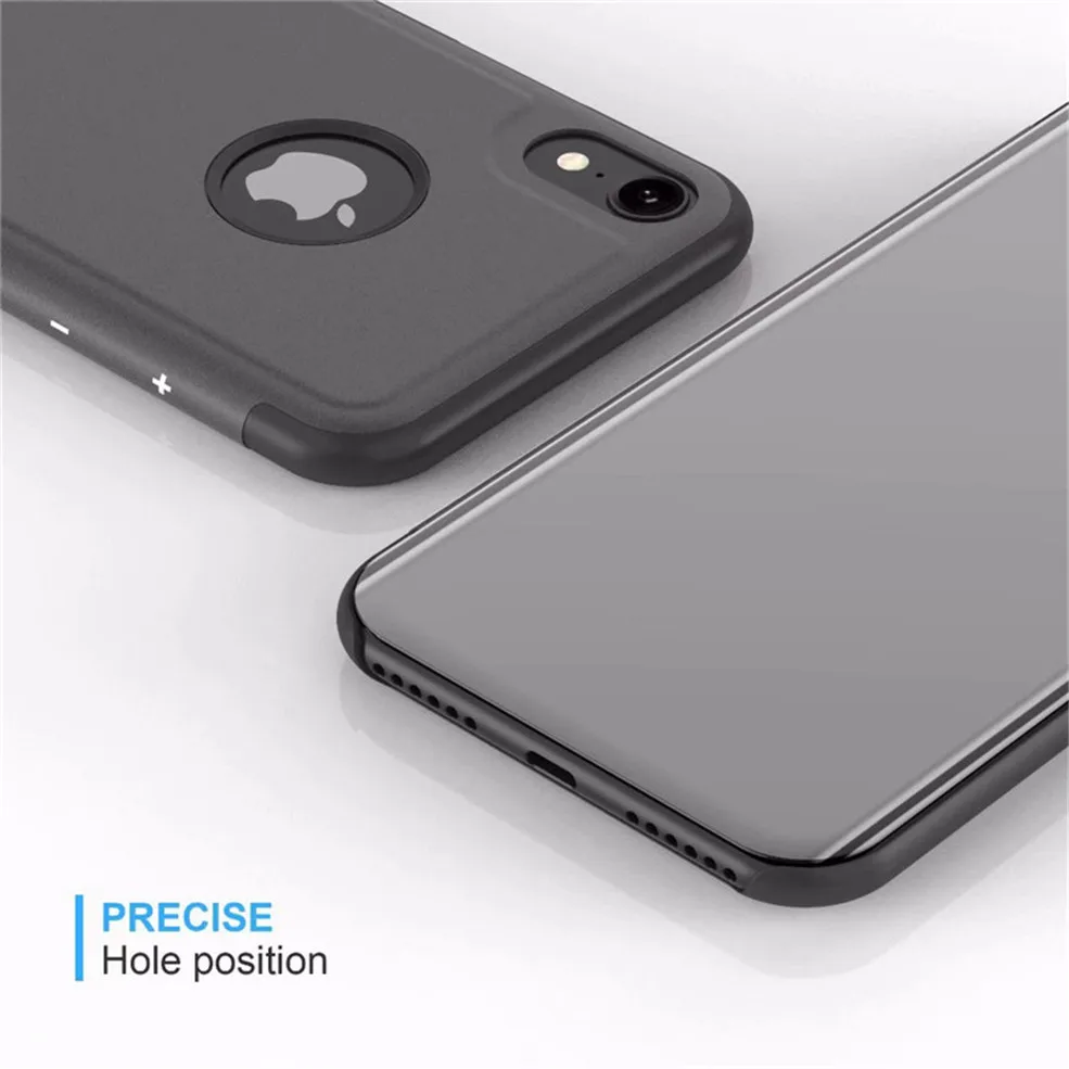 filp mirror case for iPhone XS06