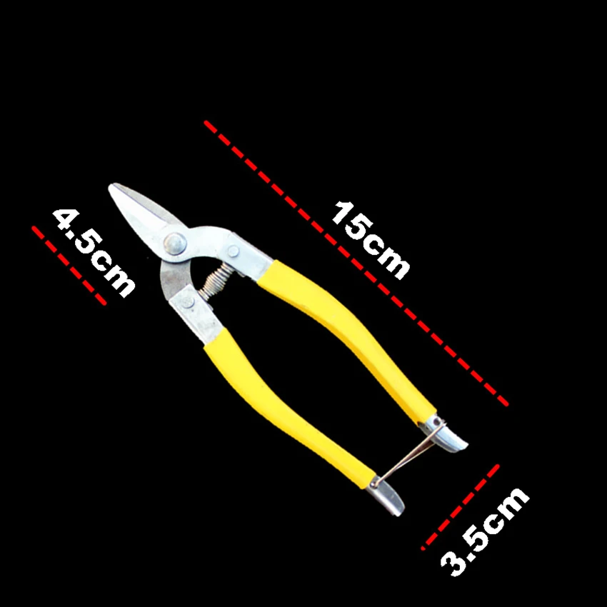 Нержавеющая сталь режущие инструменты Дерево Цветок Резак Ножницы противоскользящая Подрезка растений в садоводстве ножницы ручной завод секатор