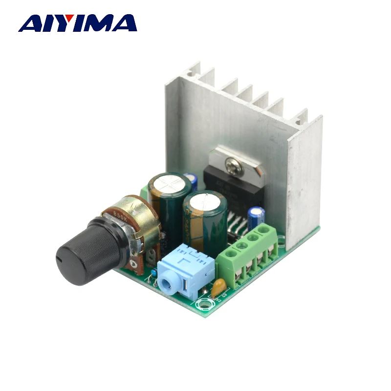 

Aiyima TDA7297 Audio Amplifier Board Dual channel finished Amplifiers 15W*2 Stereo Analog Power Amp DIY AC DC 12V