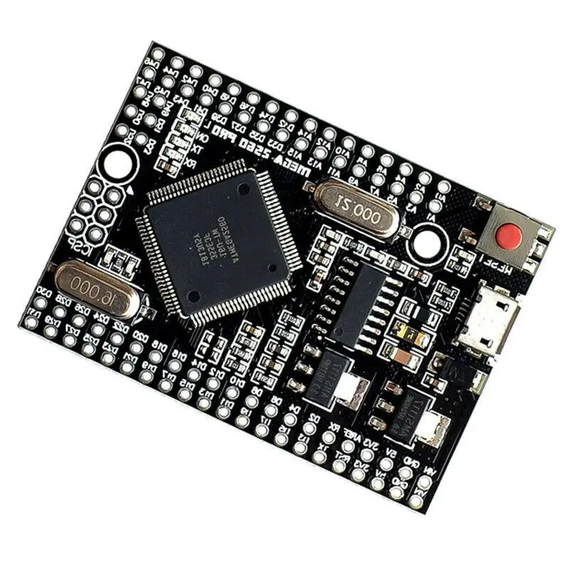 Mini MEGA 2560 Pro Micro USB CH340G ATMEGA2560-16AU для Arduino 2560 Pro встроенный USB CH340G ATMEGA2560-16AU чип R25