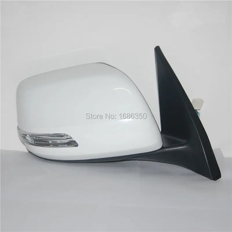 

CAPQX Heating Folding & Adjustable With LED Turn Signal Rearview Mirror 87910-60D71 For Land Cruiser PRADO 2009-2013 9 line