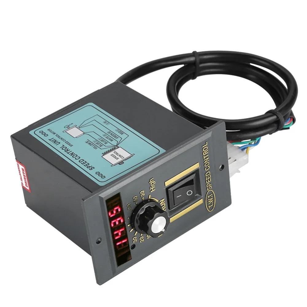 Buy AC 220V Motor Speed Controller 50Hz 60W Digital