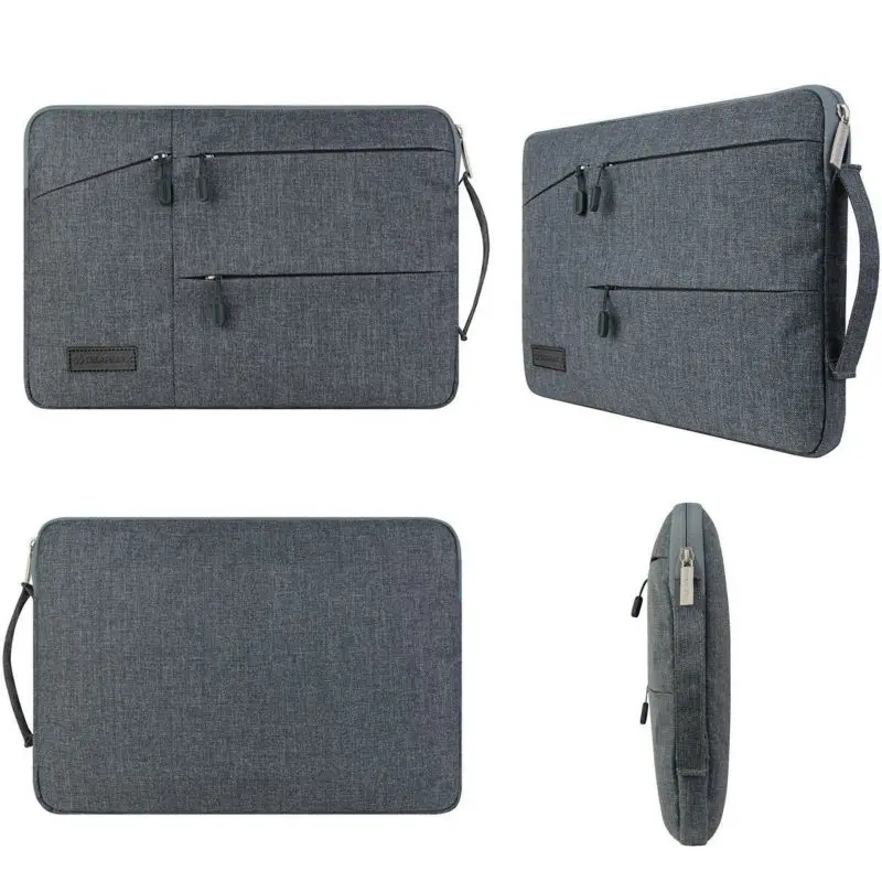 GEARMAX High Quality Laptop Sleeve 15.6 Inch+Free Keyboard Cover for MacBook 11 13 15 Inch Waterproof Nylon Notebook Bag for Mac