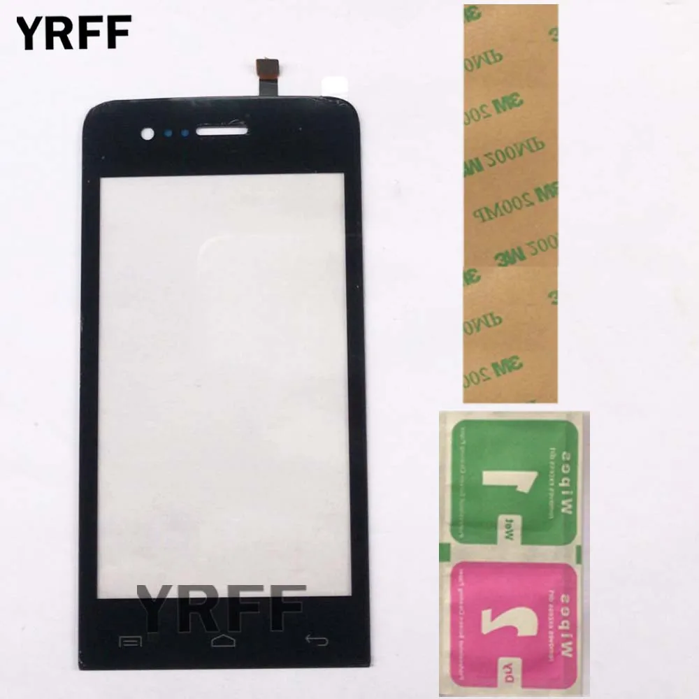 

4.0'' Touch Screen Panel For Explay Hit Touch Screen Glass Front Glass Digitizer Panel Lens Sensor Mobile Phone 3M Glue Wipes