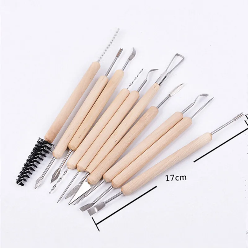 Buy 11pcs Clay Sculpting Kit Sculpt Smoothing Wax