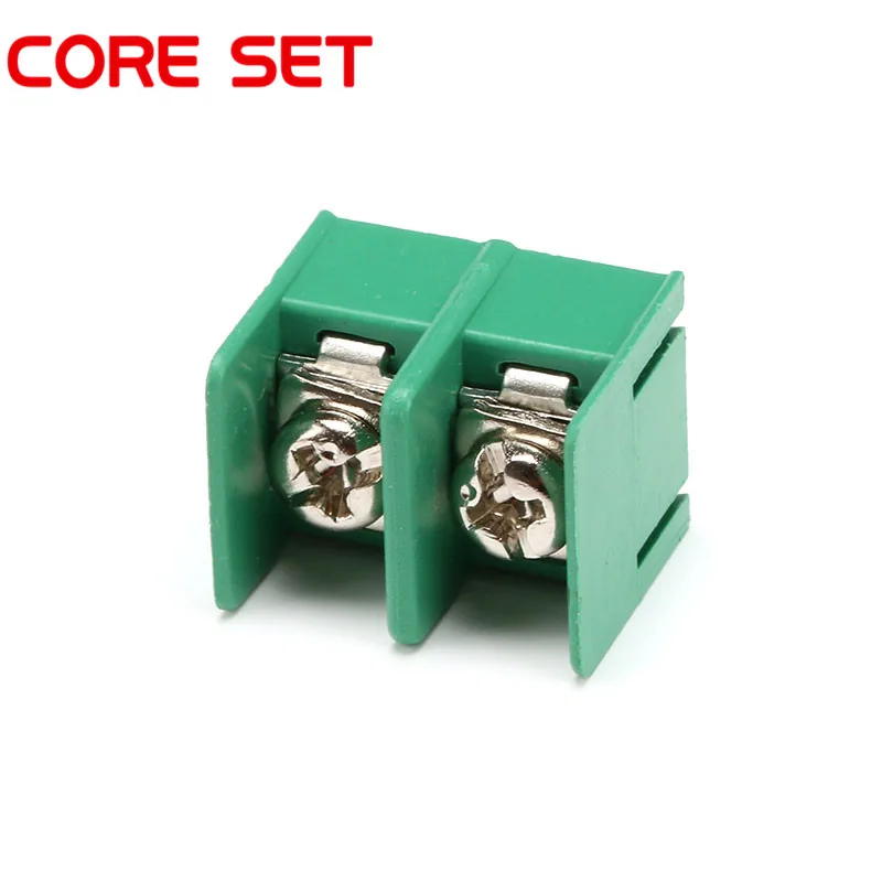 10 шт./лот KF7.62 7 62 мм Шаг 2Pin PCB Клеммная колодка соединитель в/20A|screw terminal block