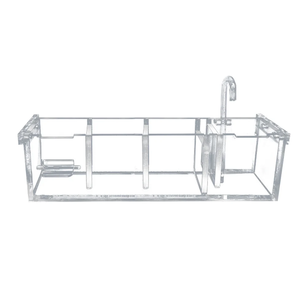 Fish Tank External Filter Box Acrylic Aquarium Increase Oxygen Water