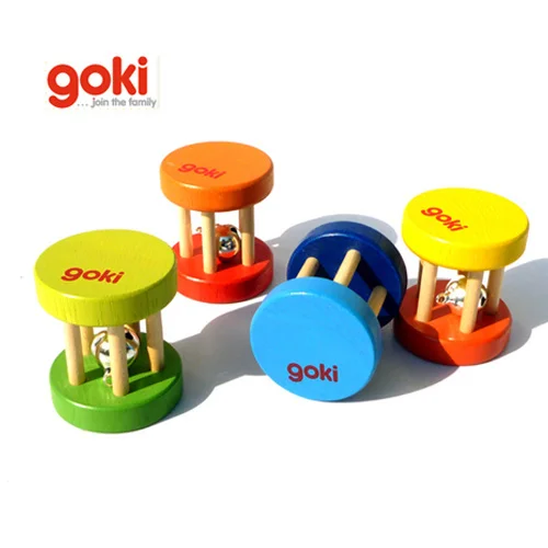 Germany GOKI beech rattle baby educational toys suitable for children
