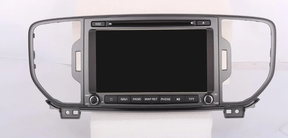 Flash Deal 2019 8 inch 4G LTE Android 8.1 IPS quad core car multimedia DVD player Radio GPS For KIA Sportage 2016 2017 2018+ camera 1