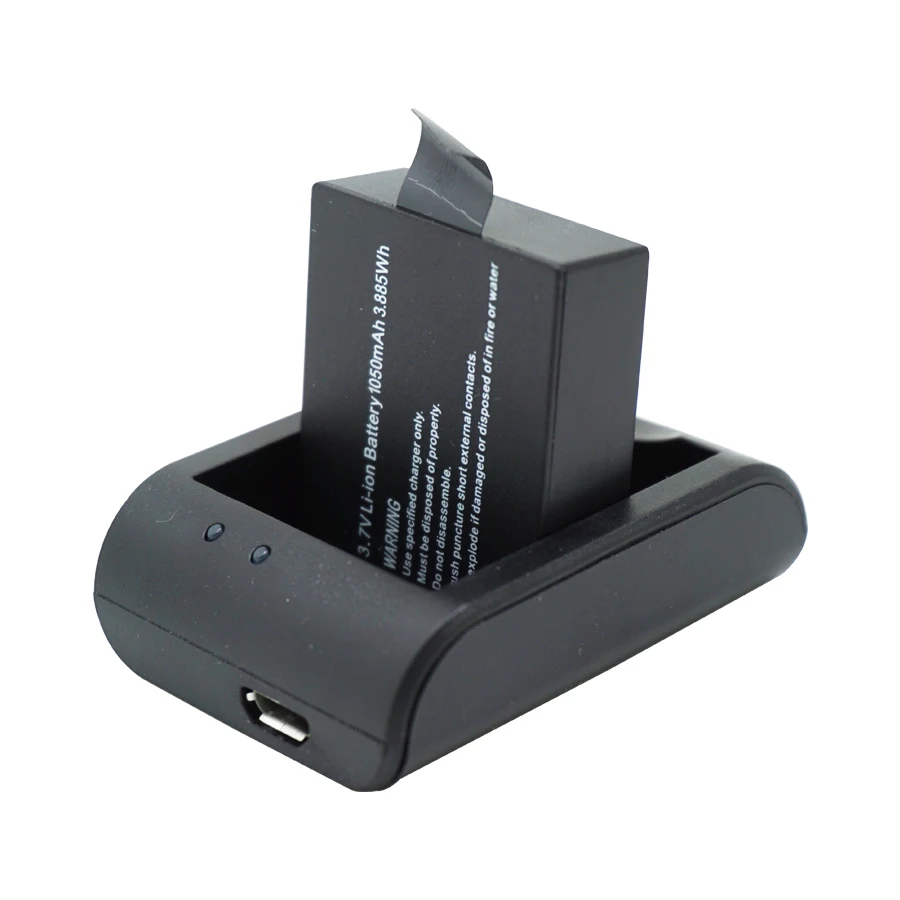 Зарядное устройство для батарей Eken SOOCOO SJCAM SJ4000 SJ5000 M10 F60 1050 мАч|action camera charger|battery charger
