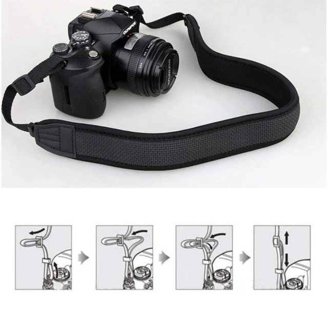 CELLONIC Sangle Réglable Pour Appareil Photo Reflex, Hybride