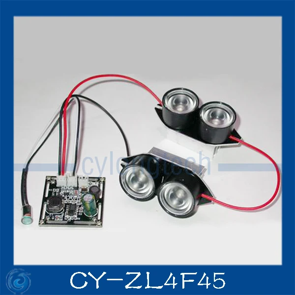 

Spot Light Infrared 4x IR LED board for CCTV cameras night vision.CY-ZL4F45