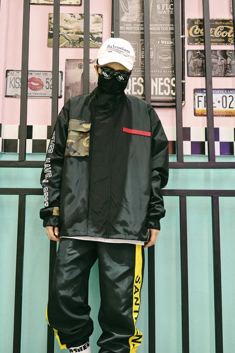  Windbreaker Coaches Military Mens Jacket   (3)