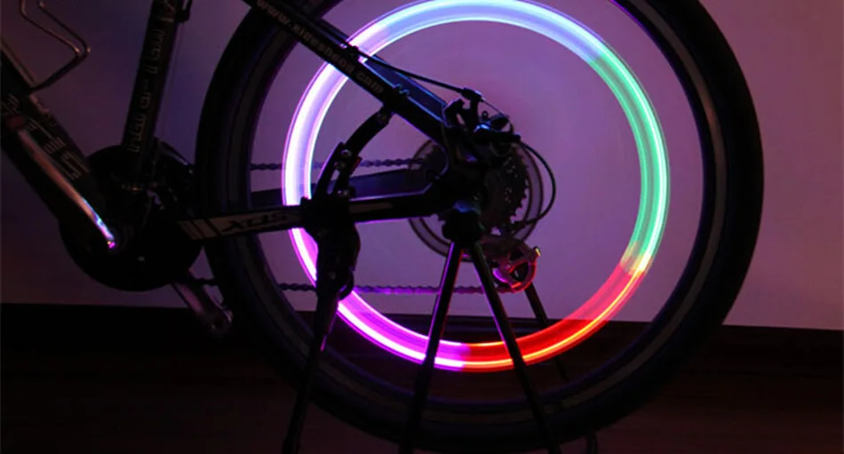 Perfect 1pcs bike lights mountain road bike bicycle lights LEDS Tyre Tire Valve Caps Wheel spokes LED Light 7 color auto lamp lamps 7 Perfect 1pcs bike lights mountain road bike bicycle lights LEDS Tyre Tire Valve Caps Wheel spokes LED Light 7 color auto lamp lamps 7