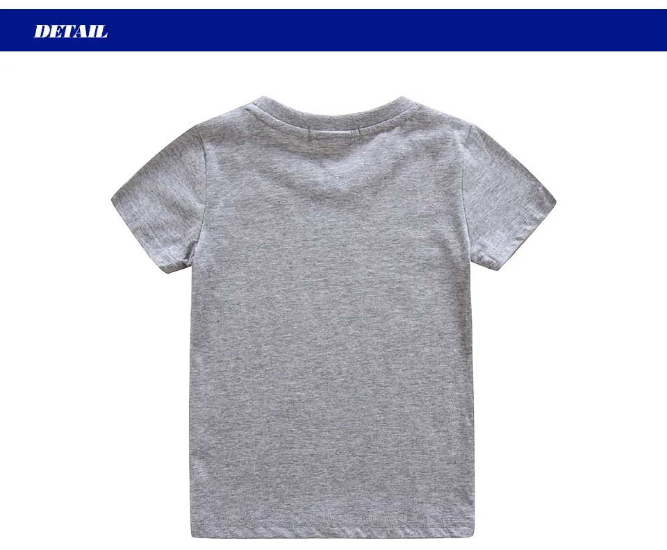 Г. Детская дизайнерская одежда для футболок Gormiti летняя футболка с короткими рукавами для мальчиков и девочек, костюм Детская Повседневная Однотонная футболка TX168