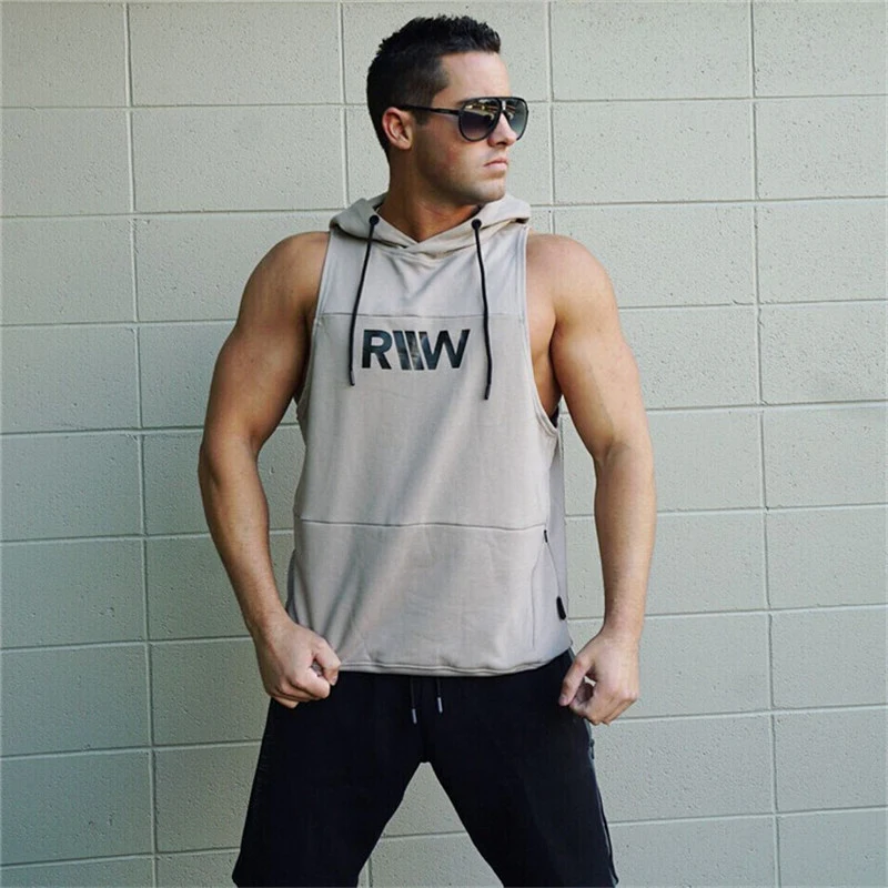 Tank Tops men Sportwear Fitness Tank tops-1