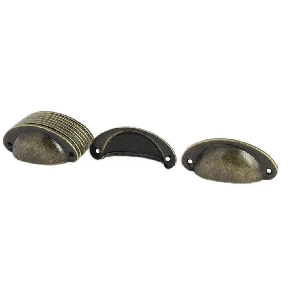 20PCS Antique Bronze Furniture Handle Knob Drawer Shell Pull