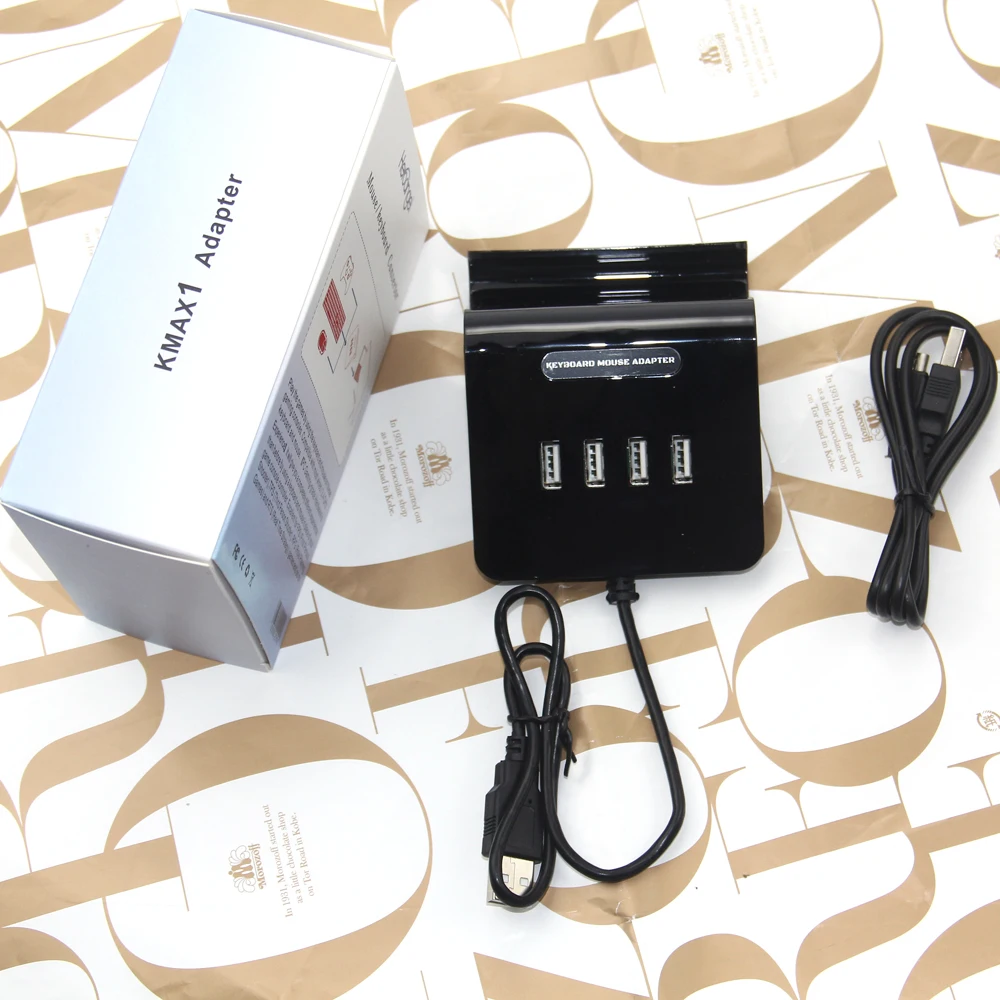 

2019 Upgrade Version KMAX1 Keyboard and Mouse Adapter Converter for Xbox One / PS4 / Switch / PS3