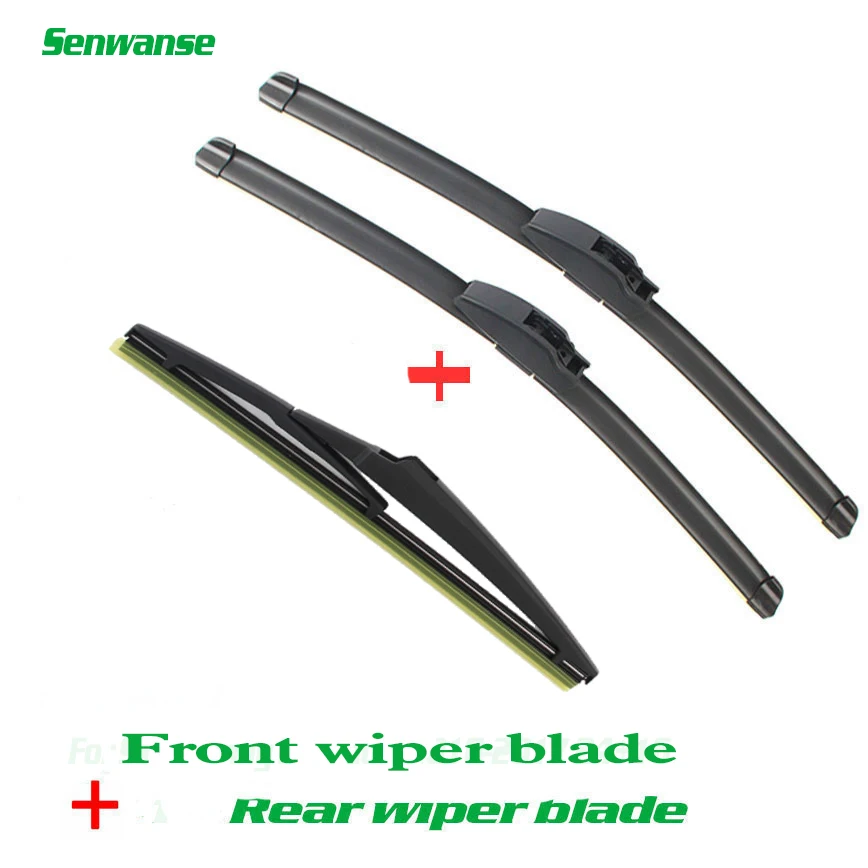 

Senwanse Front and rear Wiper Blades For Mazda 5 Premacy MK2 MK3 MPV 2005-2017 Windshield Windscreen wiper 26"+16"+12"