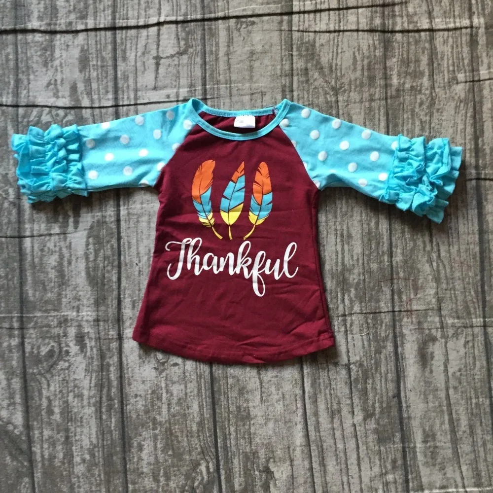 baby girls children thanksgiving raglans baby girls thankful top tee