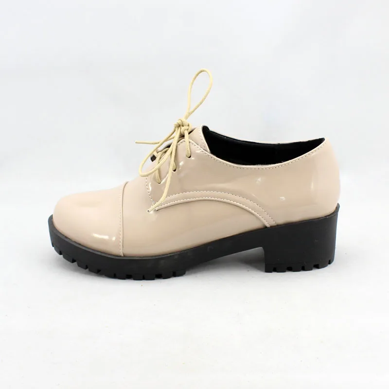 Туфли оксфорды женские из лакированной кожи на платформе размеры 34 43|oxford shoes