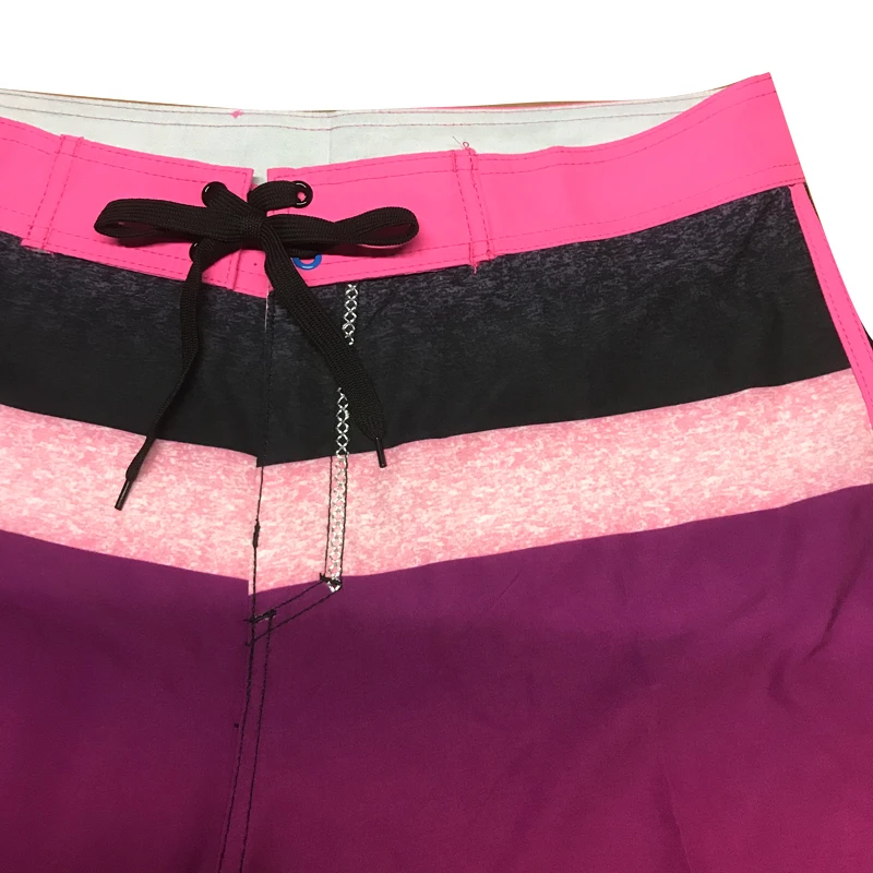 New Surfing Shorts Male Elastic Fabric Board Shorts Mens Summer Beach Pants Home Bermuda Water Sports Casual Shorts 36 38