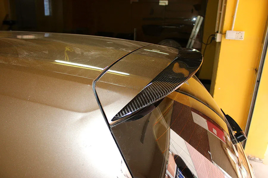 Спойлер на крышу заднего крыла из углеродного волокна для Volkswagen VW standard Golf 7 MK7 standard- Non GTI