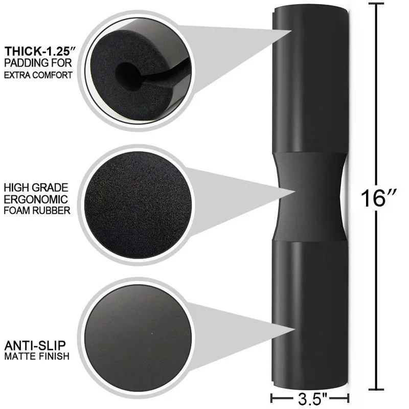 Поролоновыми штанга гантельного типа крышка для тренажерного зала для занятий тяжелой атлетикой, приседаний поддержка для спины и плечей Кроссфит тренажерный зал фитнес-гантель спортзал аксессуары