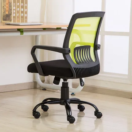 Эргономичное офисное кресло для персонала, вращающееся кресло для домашнего компьютера, Сетчатое тканевое регулируемое кресло, эргономичное кресло - Цвет: E