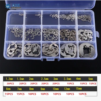 

Split Washers Circlip Sack Retainer 304 Stainless Steel M2 M2.5 M3 M4 M5 M6 M8 Retaining Rings 100pcs Gb896 M1.2 M1.5 M7 A Type
