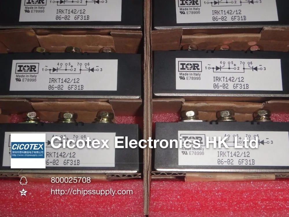 

IC New and original IRKT142/12 IRKT142-12 Send screw Power supply module