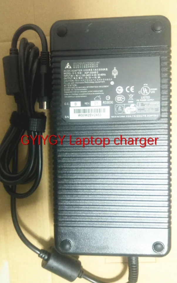 Зарядное устройство для ноутбука ac ADP-300AB D X711 P775DM3G CLEVO P375 X911 GT73EVR-7RF-Titan-Pro |