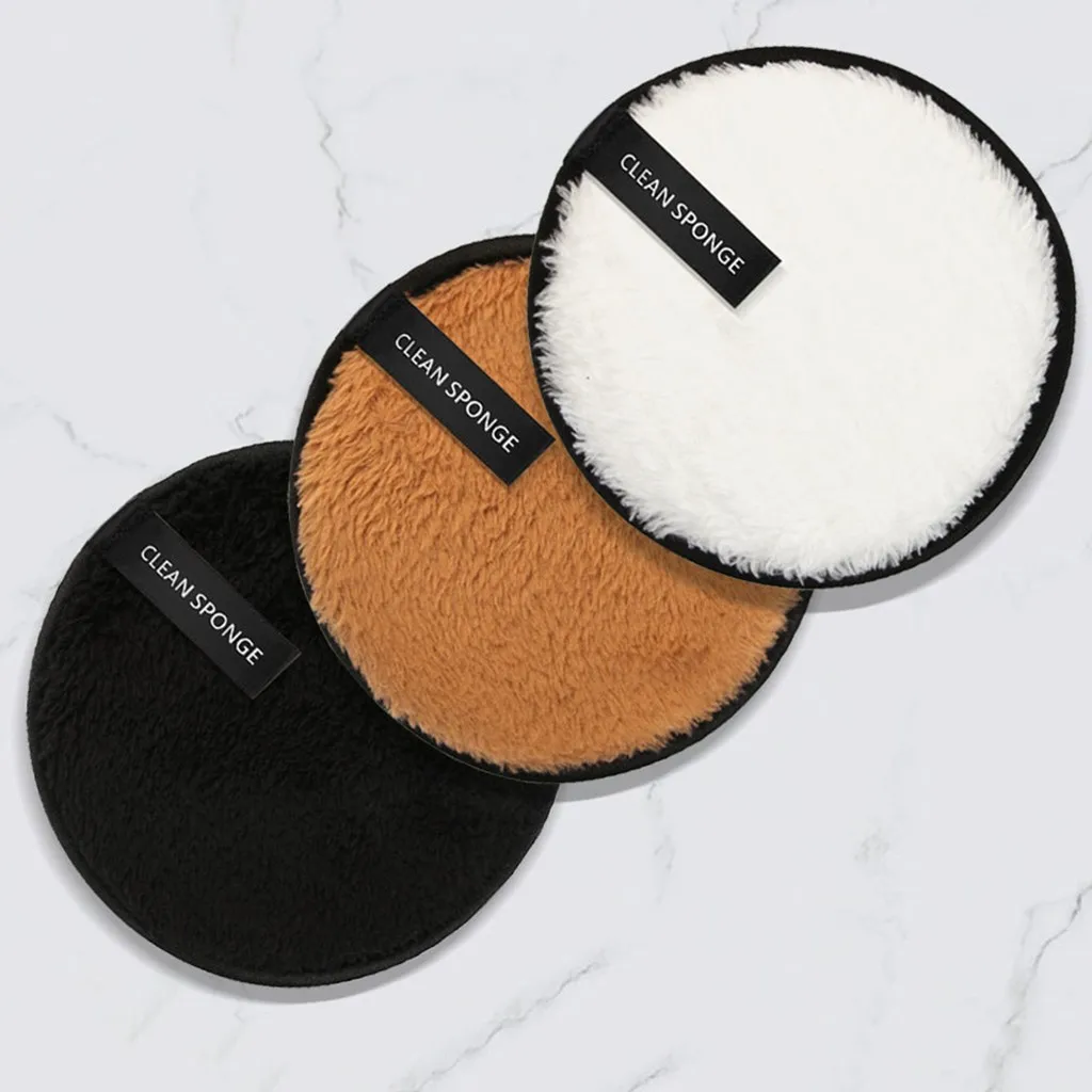 Ленивый для снятия макияжа полотенце для очищения лица тканевые подушечки плюшевые пуховые модные New3