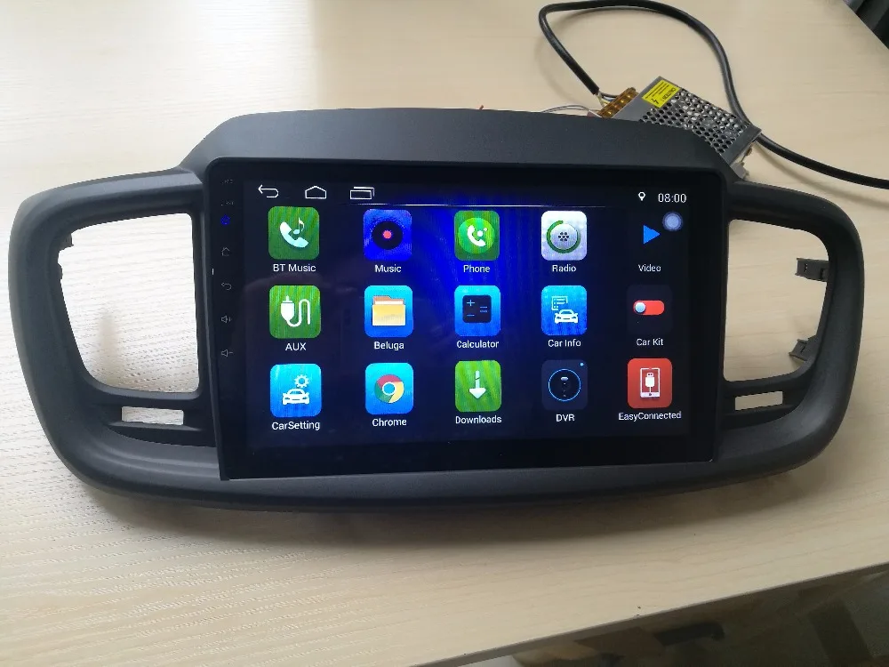 Top 1G Ram Android 6.01 Car Audio for Kia Sorento 2015  Headunit Stereo Vedio GPS Navi Multimedia Radio PC Monitor 4G 8