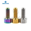 Wanyifa Titanium M4 x 10 12 15mm Din912 Allen Key Screw Bicycle Bolts Titanium Fastener ► Photo 2/6