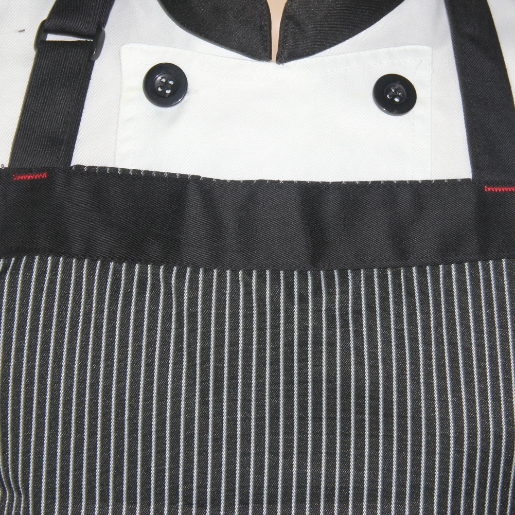 A/B Style Unisex Women Men Kitchen Polyester Cooking Waist Apron Short Apron Waiter prevent oil spills Apron with Double Pockets