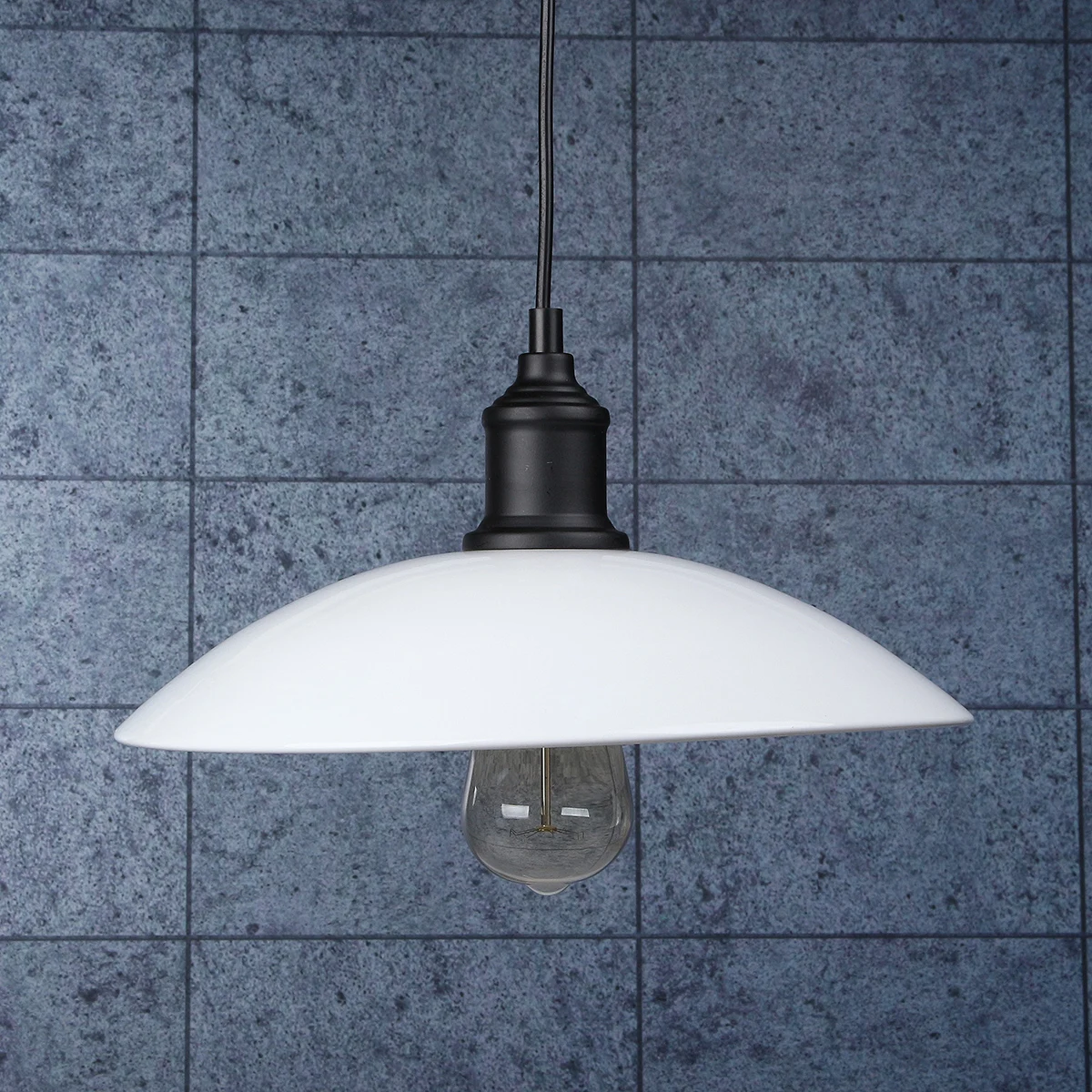 Panela de Ferro Loft Estilo Industrial Retro Restaurante Bar Café Criativo Pingente Lâmpada Dia32cm * 13 Lâmpadas Led Abajur Art E27 3 Café Criativo Panela de Ferro Pingente Lâmpada