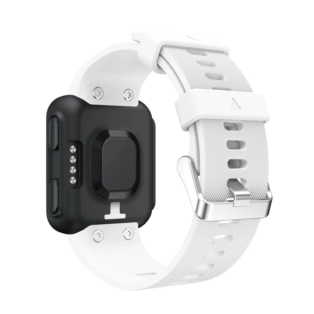 Силиконовый ремешок для часов, спортивный сменный Браслет, ремешок для наручных часов из силикагеля, мягкий ремешок для Garmin Forerunner 35 Watch