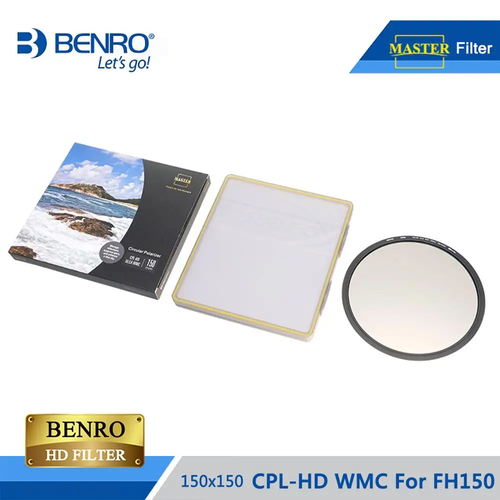 BENRO MACPL150 150 мм CPL фильтр мастер CPL-HD ULCA WMC для FH150 мульти покрытие поляризационный фильтр Оптическое стекло DHL