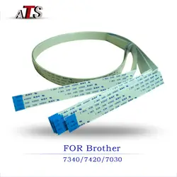 10 шт./лот принтер запасных частей кабельной линии совместимый для Brother 7340 7420 7030 тепловой линии поставки