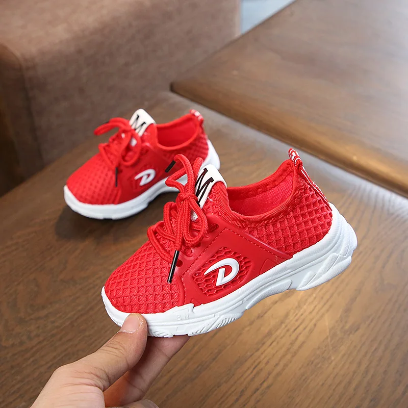 أطفال أحذية للأولاد الفتيات حذاء للأطفال تنفس إلكتروني طباعة المضادة للانزلاق المشي حذاء لينة سوليد الأطفال رياضية