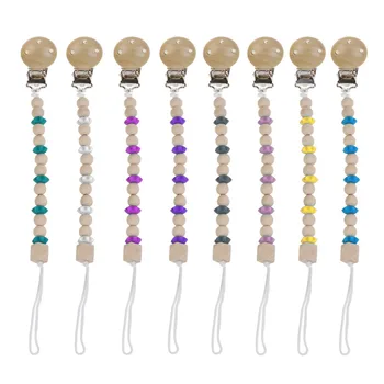 

Baby Pacifier Clip Chain Soother Leash Strap Nipple Holder For Infant Feeding