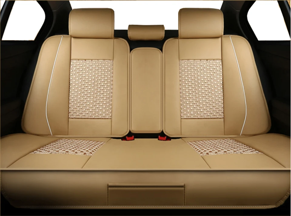 Универсальный размер, Автомобильная подушка, подходит для большинства автомобилей, одиночное летнее крутое сиденье, подушка, четыре сезона, общий, окруженный автомобильный чехол
