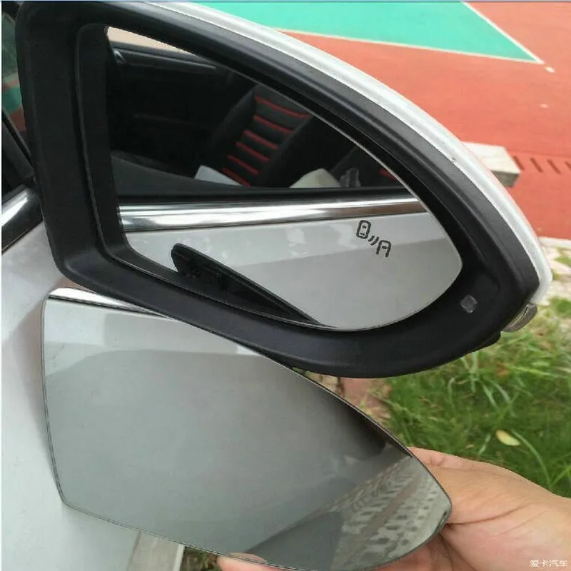 Najtaniej Zastosuj do Golf 7 MK7 OEM asystent pasa + wspomaganie kierownicy lusterko boczne szkło lustrzane