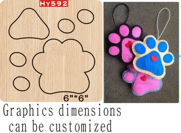 

Cat hand pendant cutting dies 2019 die cut &wooden dies Suitable for common die cutting machines on the market