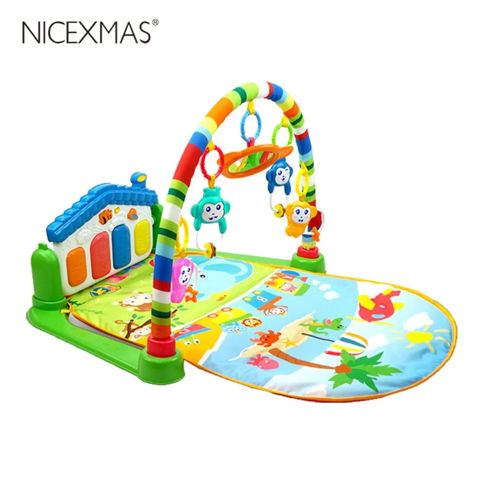 

1pc/set Musical Playing Educational Cartoons Playing Mat Educational Toys for Birthday Baby Education Gift